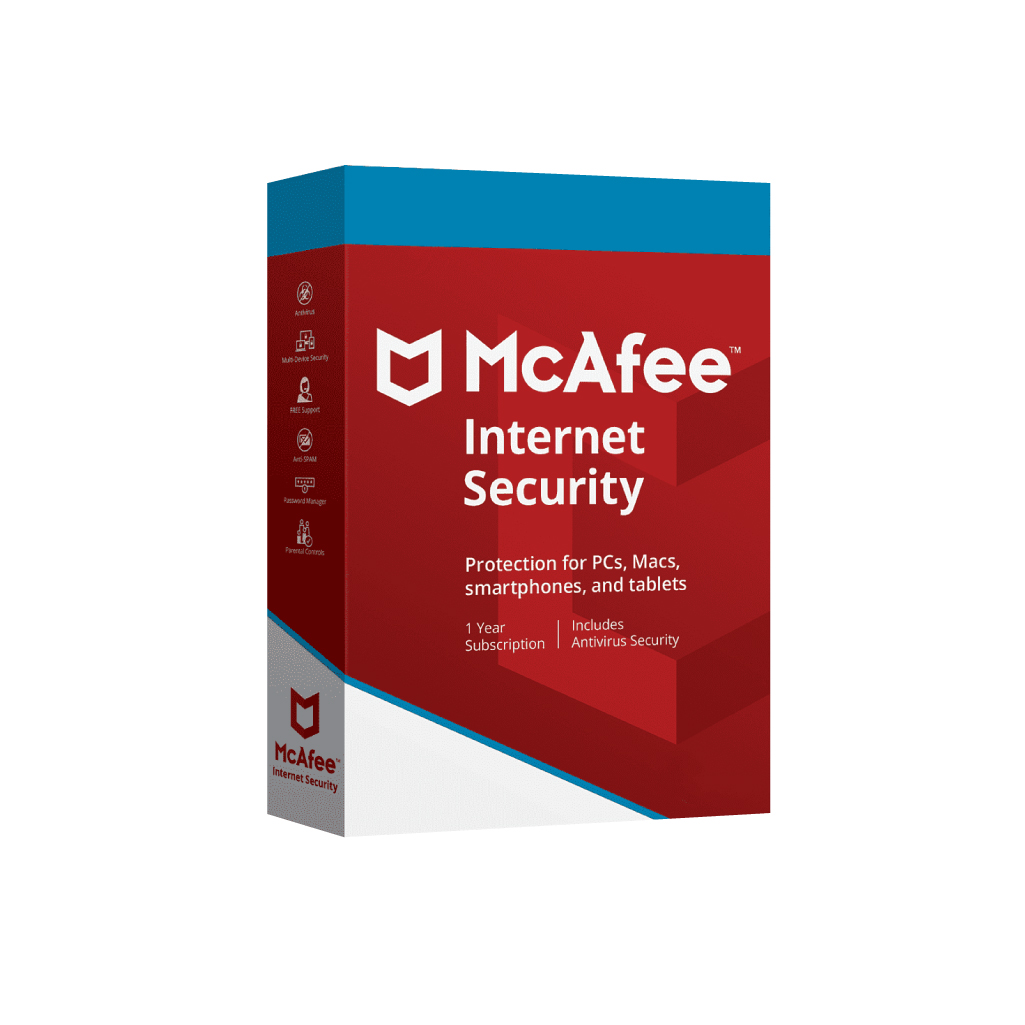 McAfee Internet Security 1 dispositivo por un año